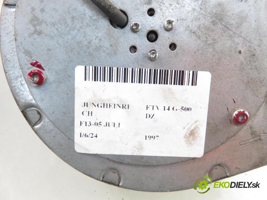 JUNGHEINRICH ETV 14 G-500 DZ WÓZEK WYSOKIEGO SKŁADOWANIA 1997 5,40 JULI F13-05 0,00 Ventilátor chladič vody G1G097AA0507
