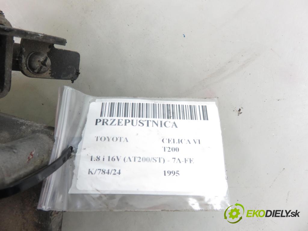 TOYOTA CELICA (_T20_) COUPE 1995 85,00 1.8 i 16V 116 (AT200/ST) - 7A-FE 1762,00 škrtíci klapka 2227015010 (Škrticí klapky)