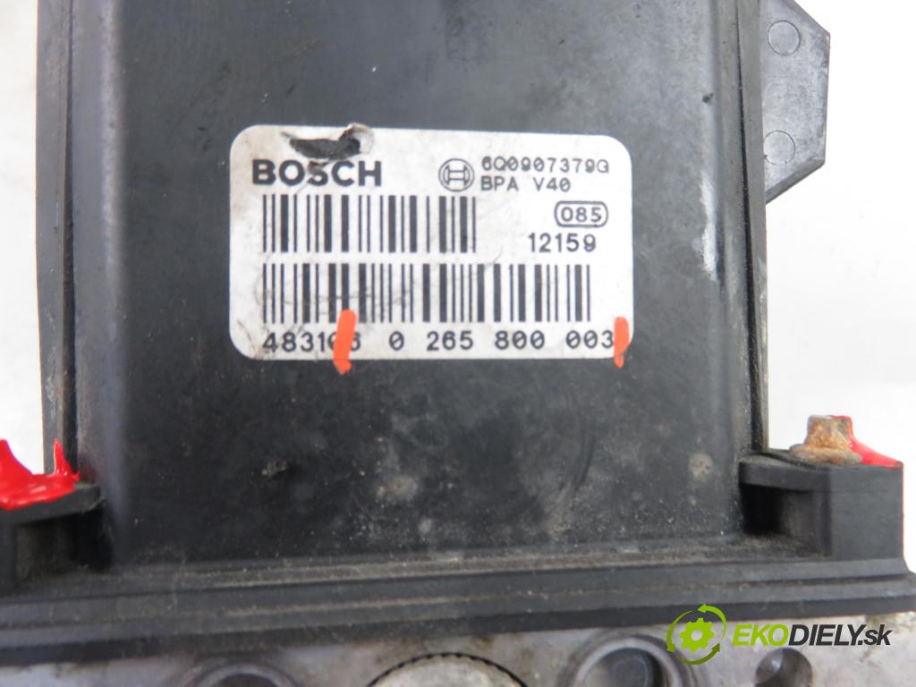 SEAT IBIZA III (6L1) HB 2004 47,00 1.2 12V - AZQ 1198,00 Pumpa ABS 0265800003 ; 0265222006 (Pumpy ABS)