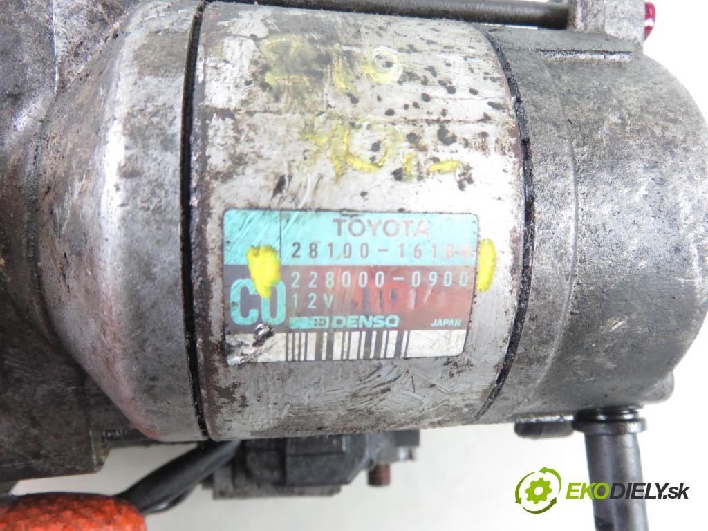 TOYOTA CELICA (_T20_) COUPE 1995 85,00 1.8 i 16V 116 (AT200/ST) - 7A-FE 1762,00 startér 2810016180 ; 2280000900 (Startéry)