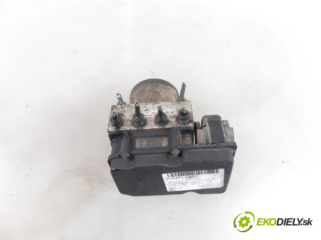 RENAULT MASTER III Skrzynia (FV) FURGON 2010 74,00 2.3 dCi 100 FWD - M9T 676 2298,00 Pumpa ABS 0265800737 ; 0265237015 (Pumpy ABS)