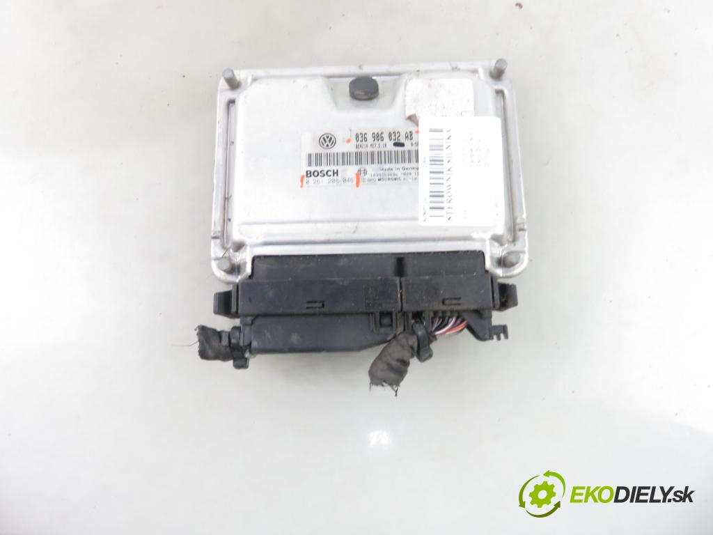 VW CADDY III Furgon (2KA, 2KH, 2CA, 2CH) FURGON 2006 55,00 1.4 - BCA 1390,00 Riadiaca jednotka Motor 036906032AB ; 0261208046