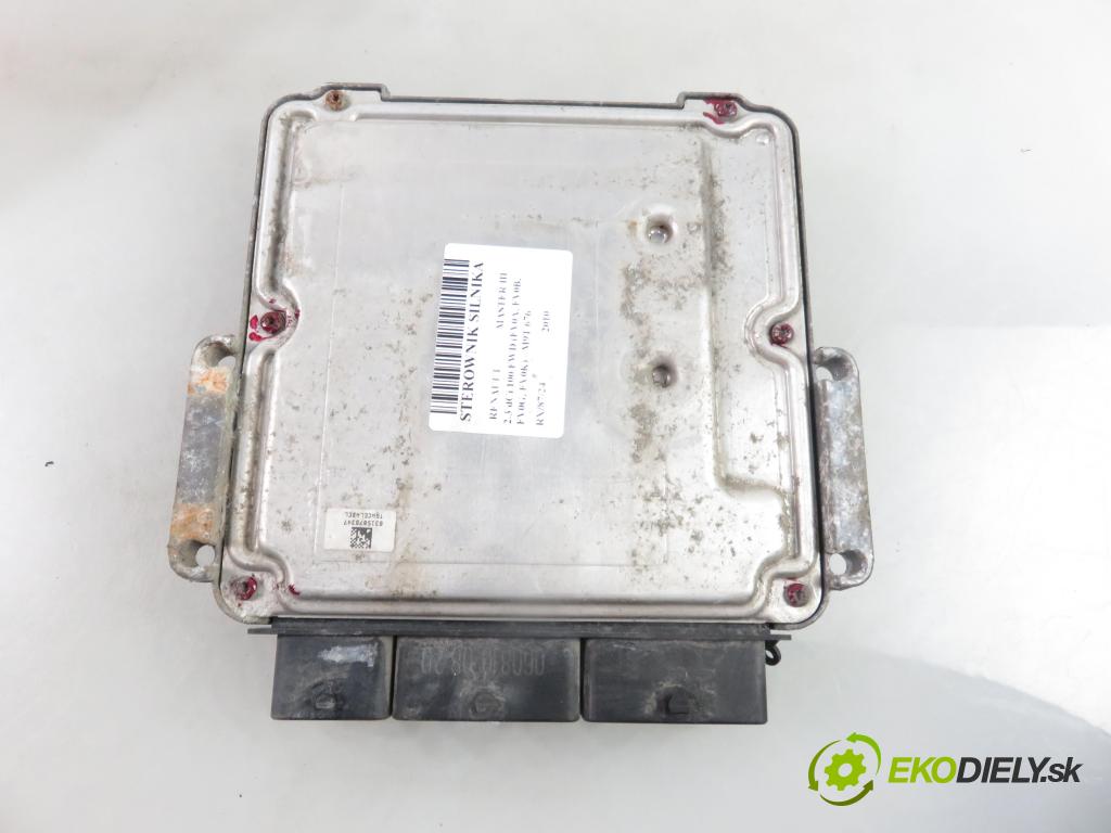 RENAULT MASTER III Skrzynia (FV) FURGON 2010 74,00 2.3 dCi 100 FWD - M9T 676 2298,00 Riadiaca jednotka Motor 237100637R ; 237100801R ; 0281016808