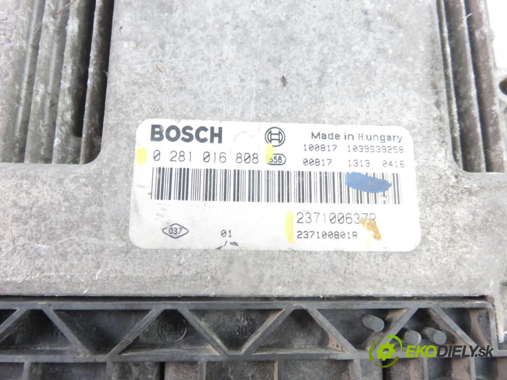 RENAULT MASTER III Skrzynia (FV) FURGON 2010 74,00 2.3 dCi 100 FWD - M9T 676 2298,00 Riadiaca jednotka Motor 237100637R ; 237100801R ; 0281016808