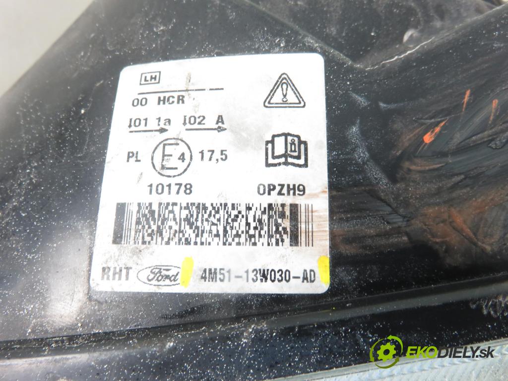 FORD FOCUS II Turnier (DA_, FFS, DS) KOMBI 2006 80,00 1.6 TDCi 109 - G8DE 1560,00 Svetlo LP 4M5113W030AD