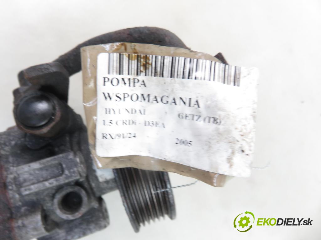 HYUNDAI GETZ (TB) HB 2005 60,00 1.5 CRDi - D3EA 1493,00 Pumpa servočerpadlo  (Servočerpadlá, pumpy riadenia)