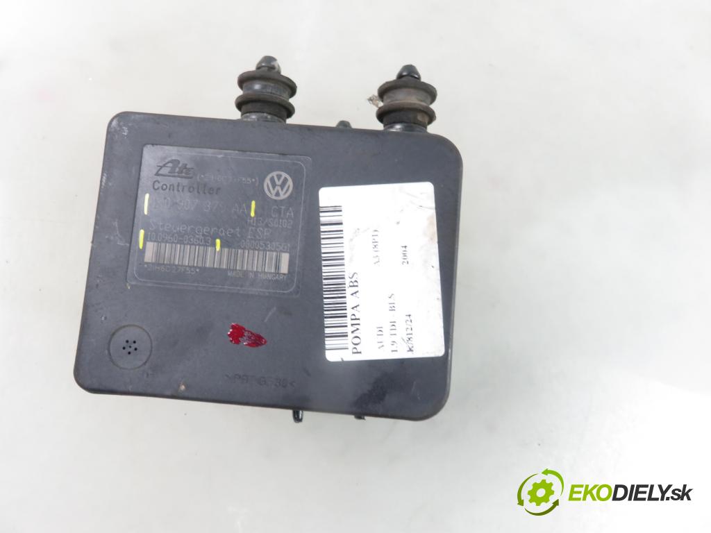 AUDI A3 (8P1) HB 2004 77,00 1.9 TDI - BLS 1896,00 Pumpa ABS 1K0614517T ; 1K0907379AA ; 10096003603 (Pumpy ABS)