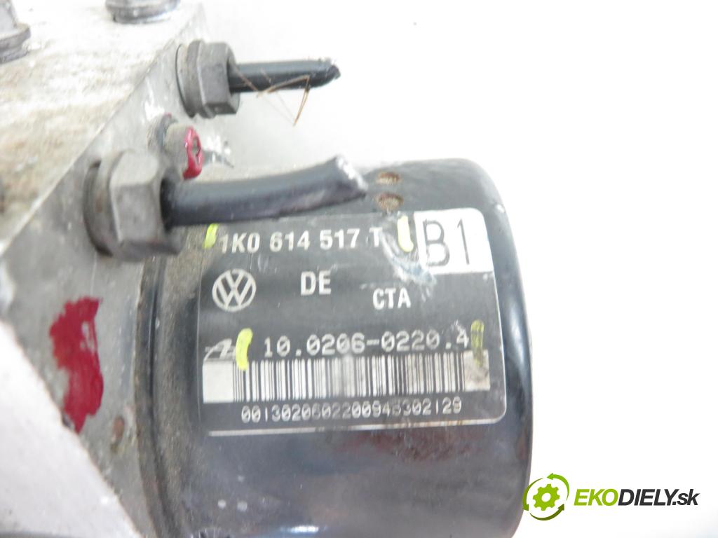 AUDI A3 (8P1) HB 2004 77,00 1.9 TDI - BLS 1896,00 Pumpa ABS 1K0614517T ; 1K0907379AA ; 10096003603 (Pumpy ABS)