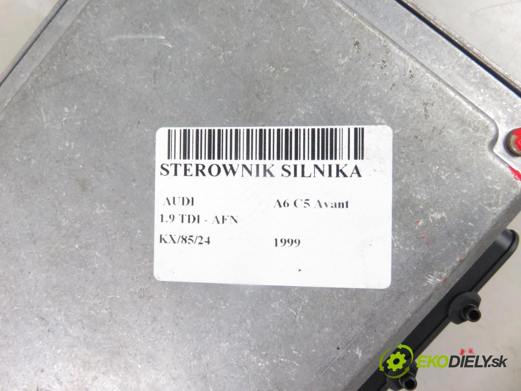AUDI A6 Avant (4B5, C5) KOMBI 1999 81,00 1.9 TDI - AFN 1896,00 Riadiaca jednotka Motor 038906018FH ; 0281010066
