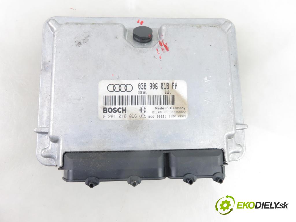 AUDI A6 Avant (4B5, C5) KOMBI 1999 81,00 1.9 TDI - AFN 1896,00 Riadiaca jednotka Motor 038906018FH ; 0281010066