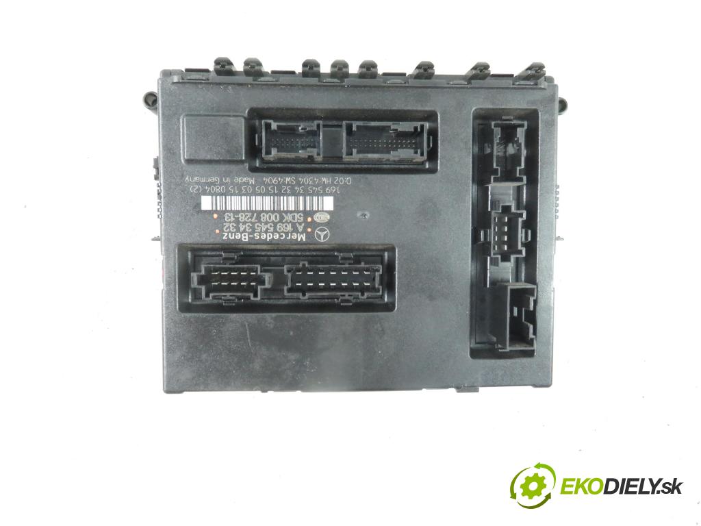 MERCEDES-BENZ KLASA A (W169) HB 2005 80,00 2.0 CDI 109 - OM 640.940 1991,00 MODUL BSI A1695453432 ; 5DK00872813