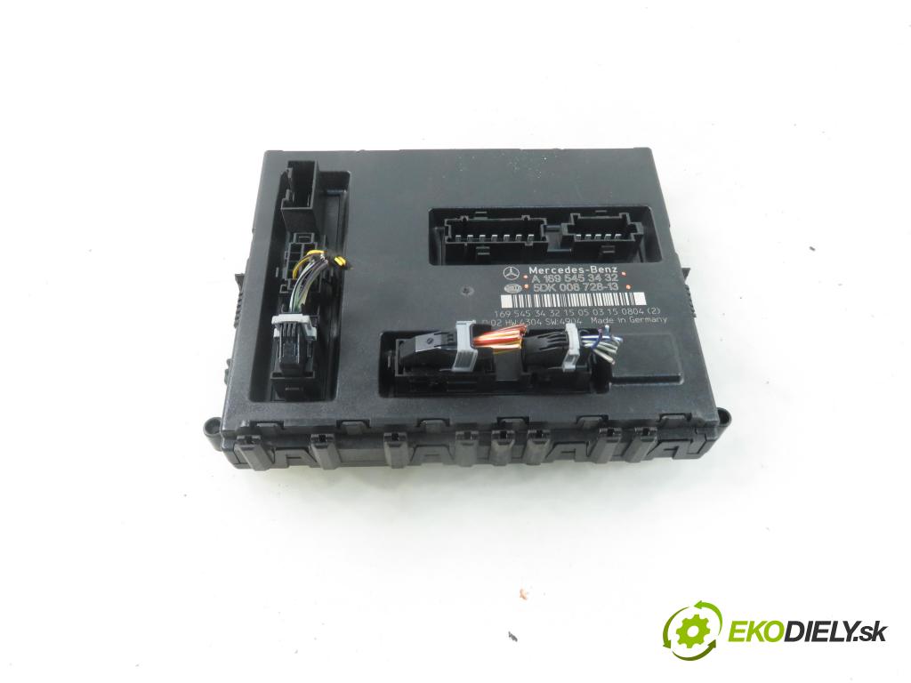 MERCEDES-BENZ KLASA A (W169) HB 2005 80,00 2.0 CDI 109 - OM 640.940 1991,00 MODUL BSI A1695453432 ; 5DK00872813