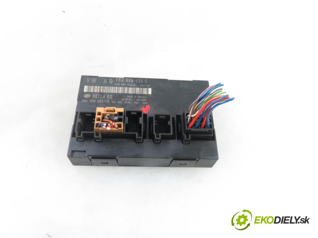 VW TOURAN (1T1, 1T2) MINIVAN 2003 74,00 1.9 TDI PD 100 - AVQ 1896,00 MODUL komfortu 1K0959433C