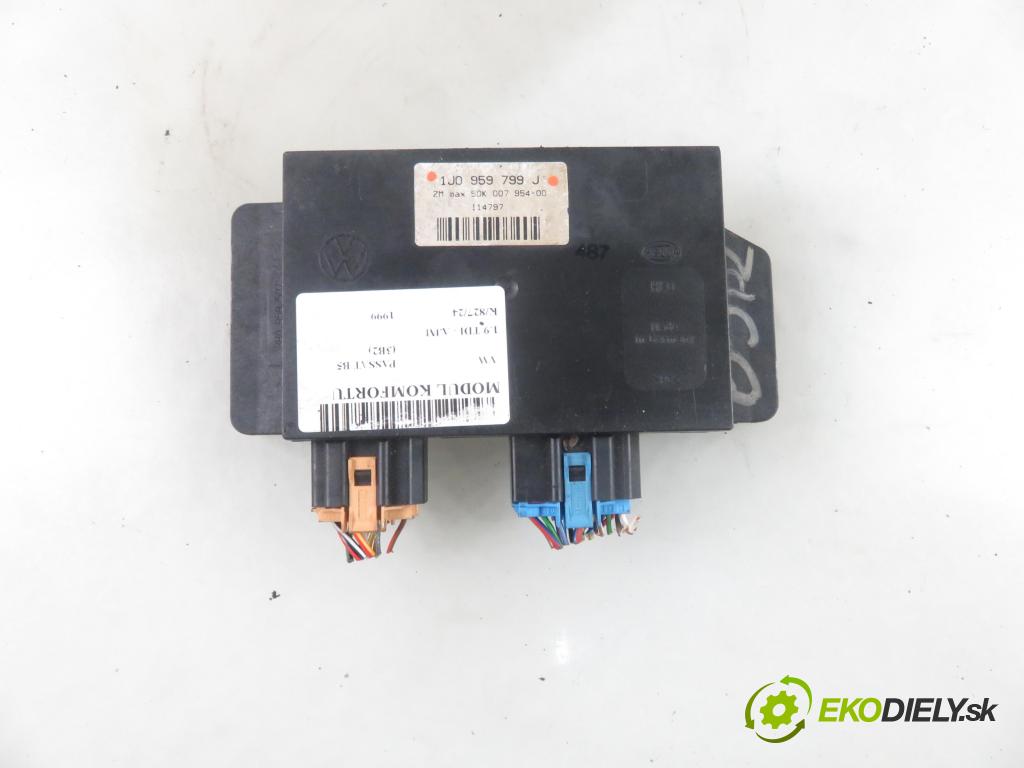 VW PASSAT B5 (3B2) SEDAN 1999 85,00 1.9 TDI - AJM 1896,00 MODUL komfortu 1J0959799J