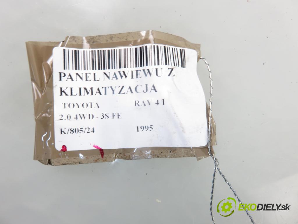 TOYOTA RAV 4 I (_A1_) SUV 1995 95,00 2.0 4WD - 3S-FE 1998,00 Panel kúrenia KLIMATIZACE: