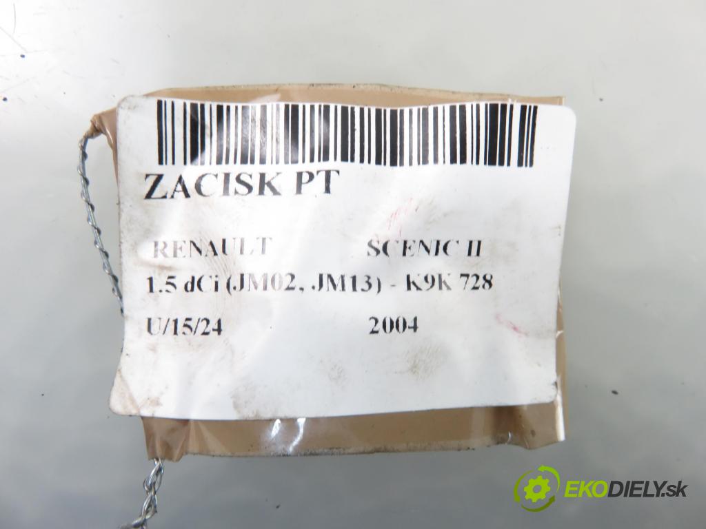 RENAULT SCENIC II (JM0/1_) MINIVAN 2004 74,00 1.5 dCi 101 - K9K 728 1461,00 Brzdič strmeň pravé zadné
