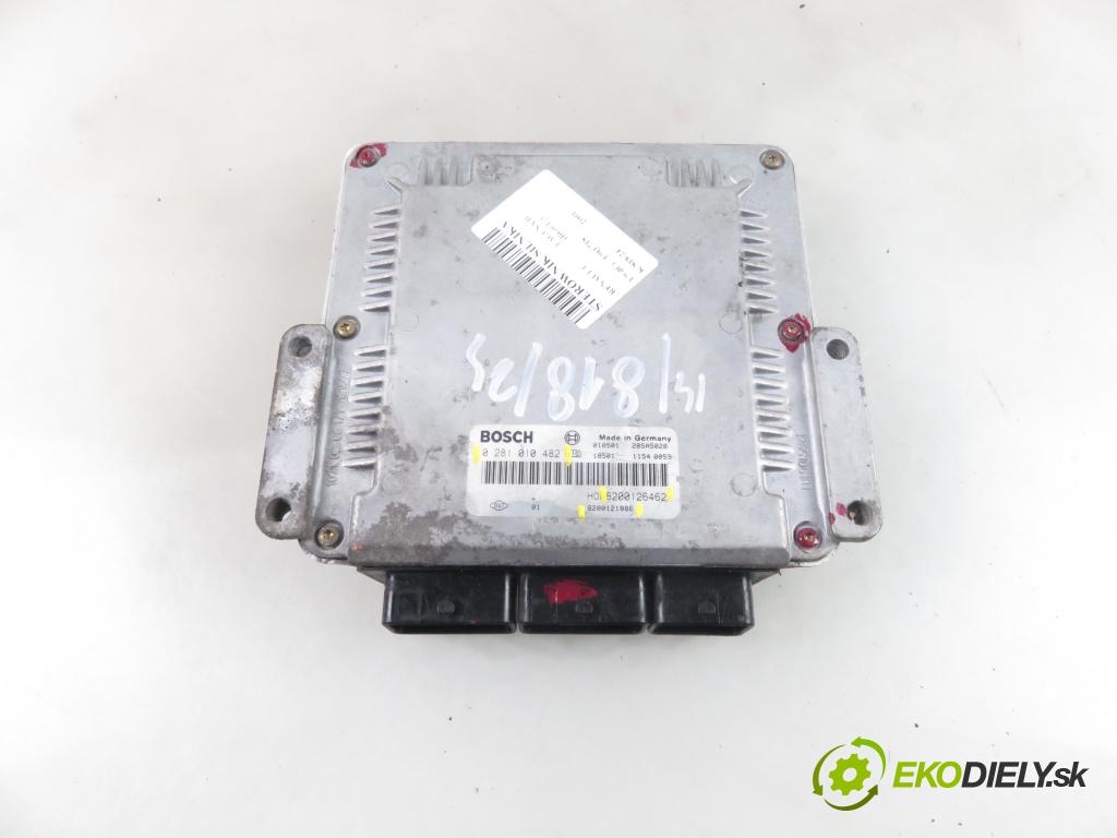 RENAULT LAGUNA II (BG0/1_) HB 2001 79,00 1.9 dCi - F9Q 718 1870,00 Riadiaca jednotka Motor 8200121886 ; 8200126462 ; 0281010482