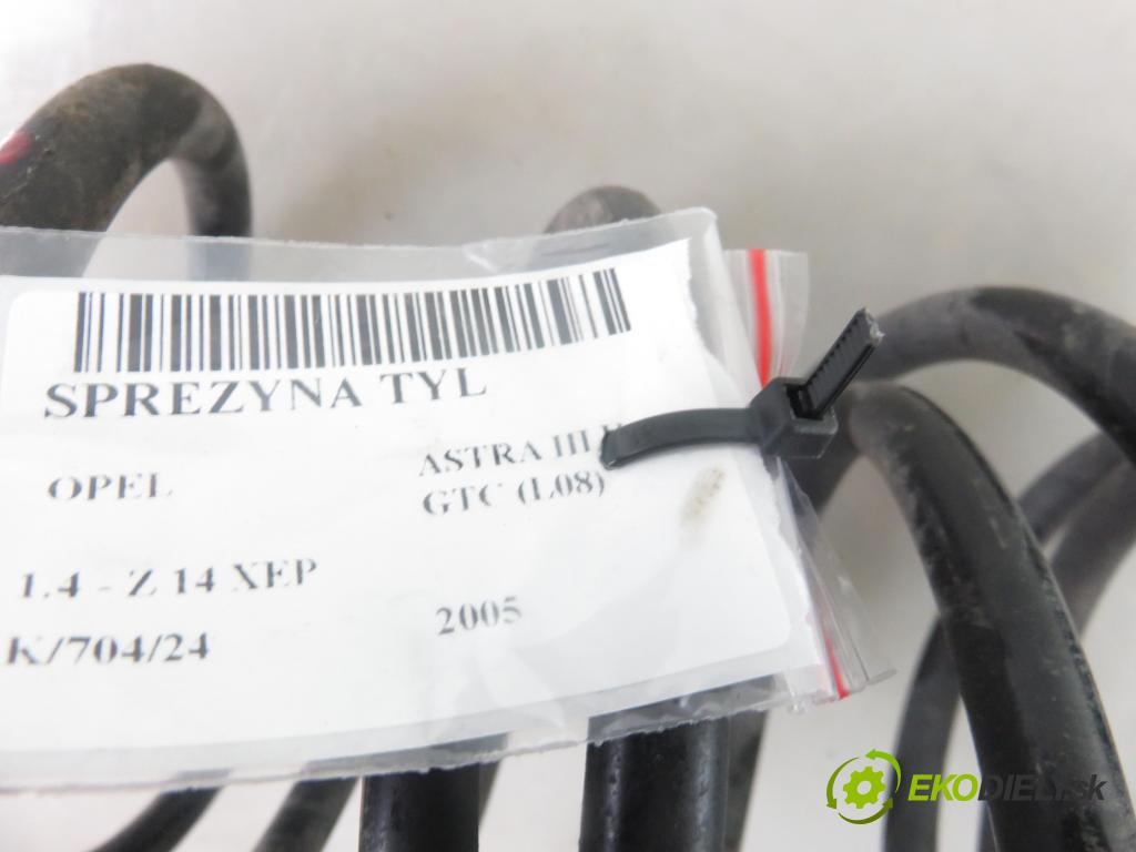 OPEL ASTRA H GTC (L08) HB 2005 66,00 1.4 - Z 14 XEP 1364,00 Pružina zadné