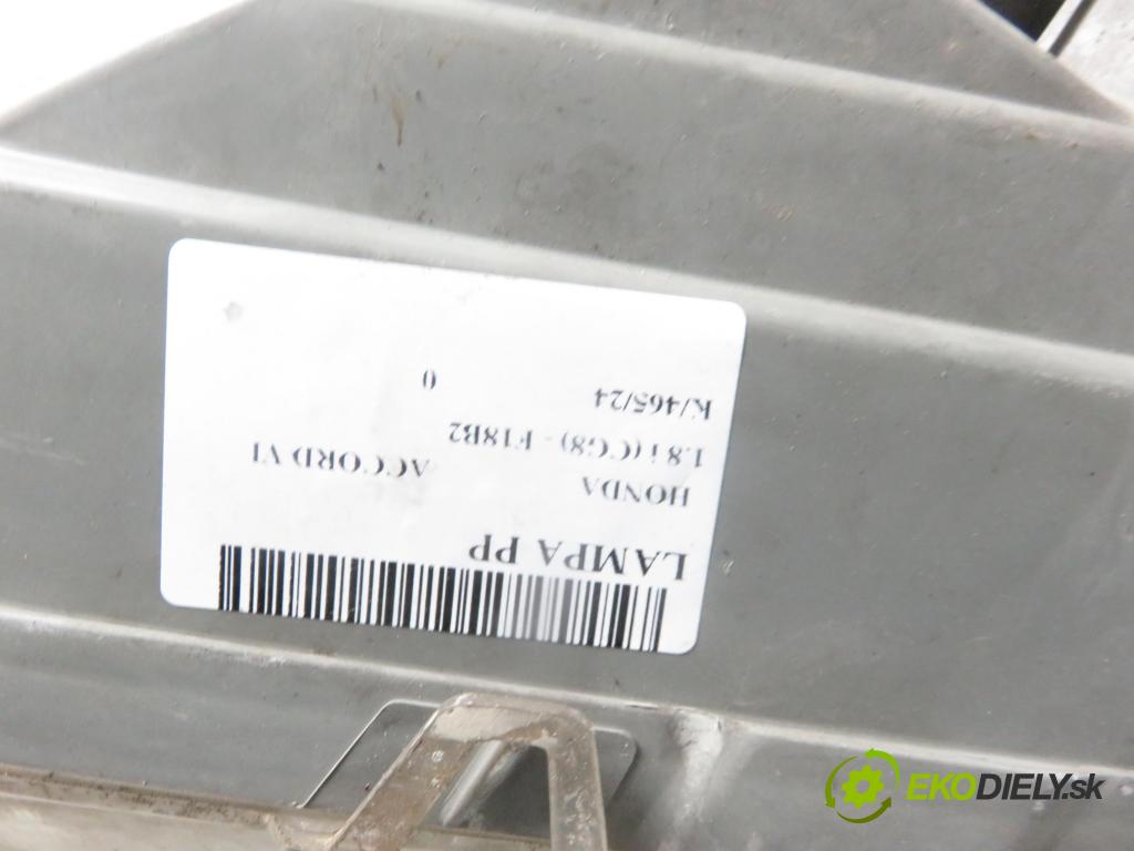 HONDA ACCORD VI (CK, CG, CH, CF8) SEDAN 2002 100,00 1.8 i (CG8) - F18B2 1850,00 Svetlo PP