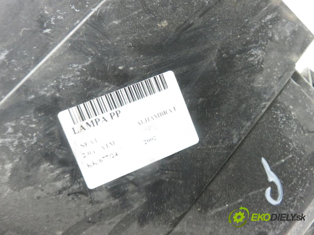 SEAT ALHAMBRA (7V8, 7V9) MINIVAN 2002 85,00 2.0 i - ATM 1984,00 Svetlo PP 0301182212 ; 7M7941016L
