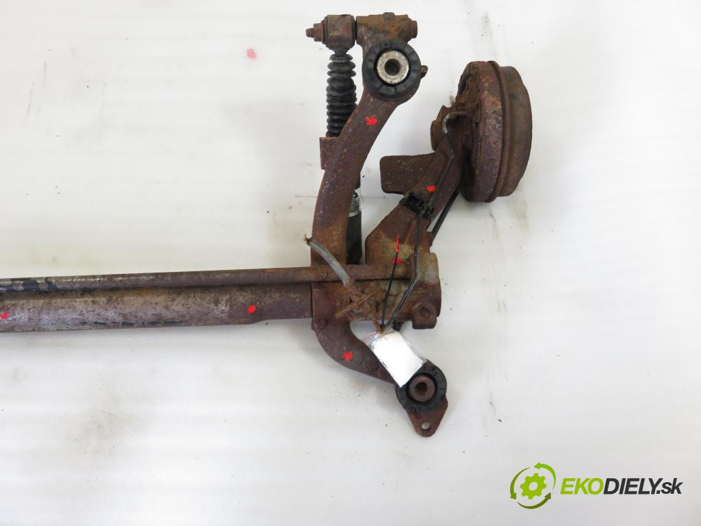 PEUGEOT 206 liftback (2A/C) HB 2003 44,00 1.1 60 - HFZ 1124,00 Výstuha zadná 