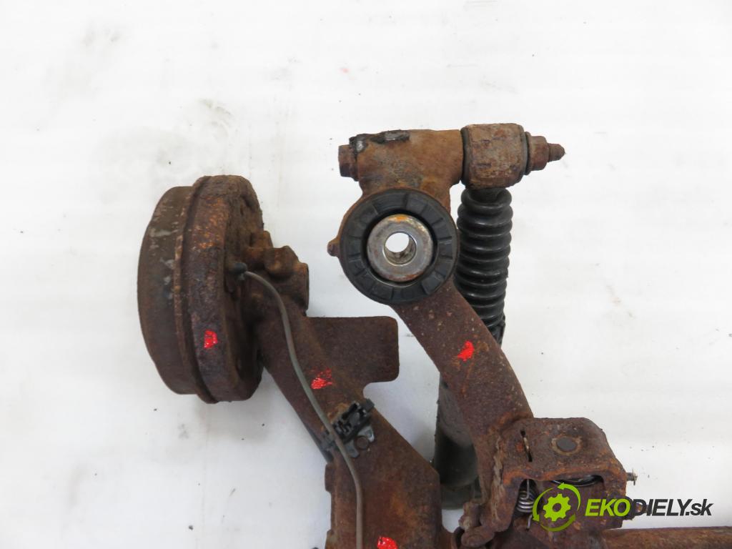 PEUGEOT 206 liftback (2A/C) HB 2003 44,00 1.1 60 - HFZ 1124,00 Výstuha zadná