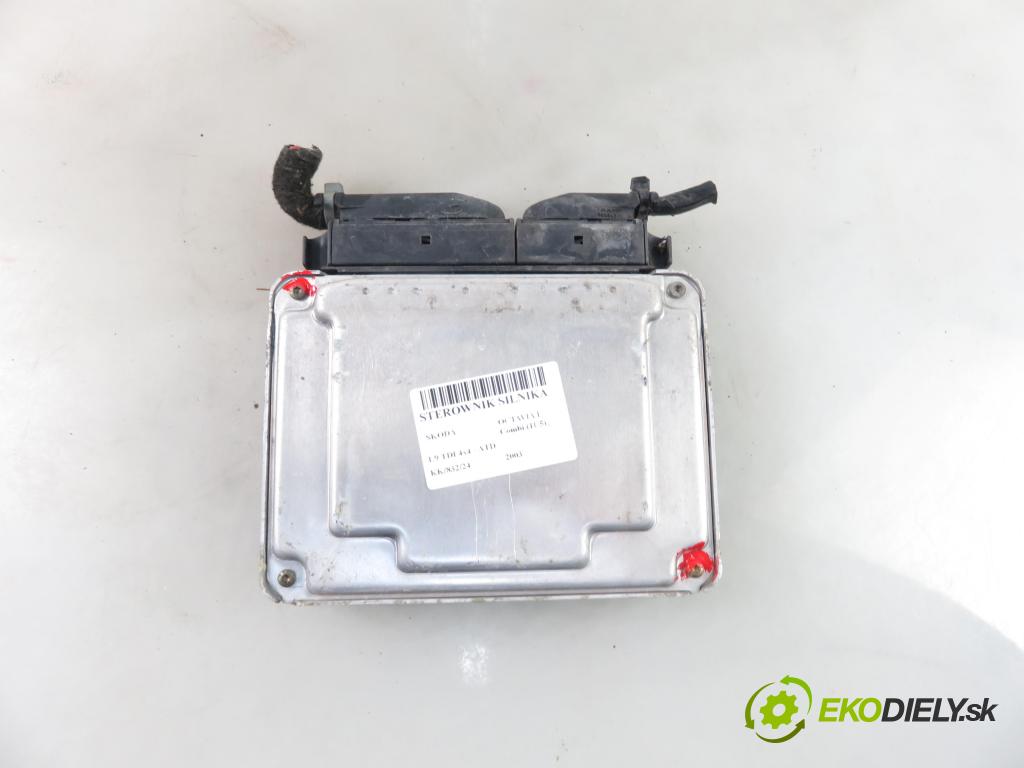 SKODA OCTAVIA I Combi (1U5) KOMBI 2003 74,00 1.9 TDI 4x4 - ATD 1896,00 Riadiaca jednotka Motor 038906019DL ; 0281011077