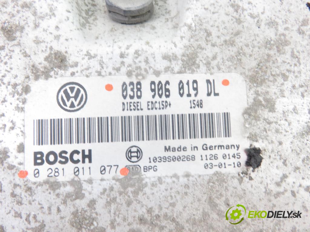 SKODA OCTAVIA I Combi (1U5) KOMBI 2003 74,00 1.9 TDI 4x4 - ATD 1896,00 Riadiaca jednotka Motor 038906019DL ; 0281011077
