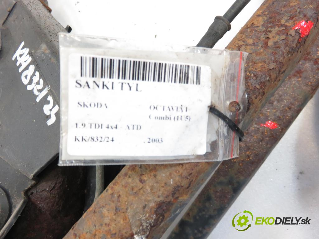 SKODA OCTAVIA I Combi (1U5) KOMBI 2003 74,00 1.9 TDI 4x4 - ATD 1896,00 zadné
