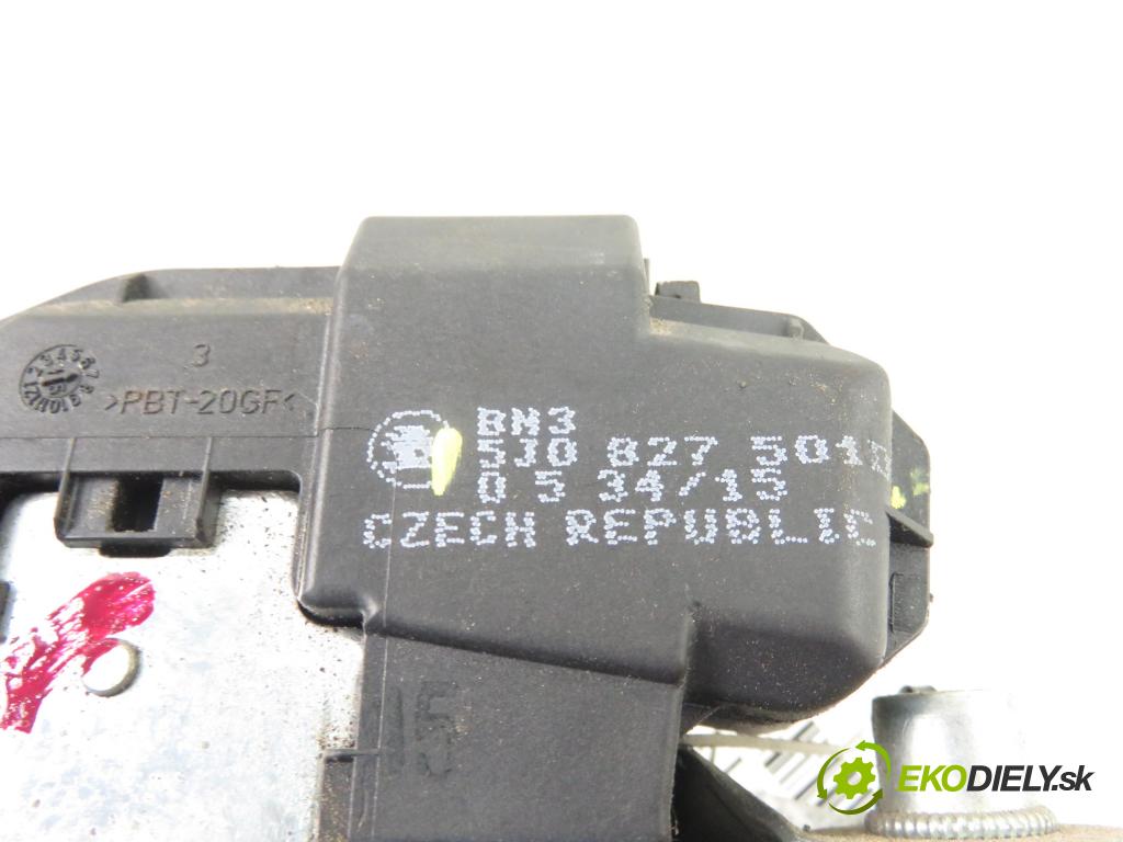 SKODA FABIA II (542) HB 2009 51,00 1.4 TDI - BNM 1422,00 zámok dveří kufr EL. 5J0827501D
