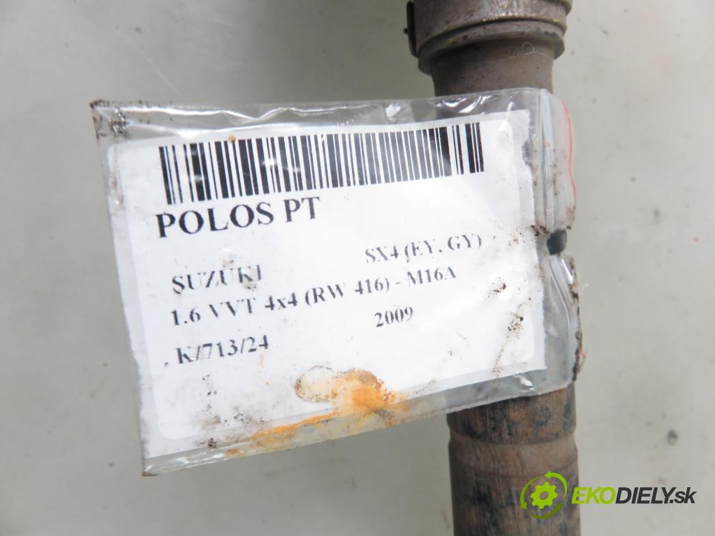 SUZUKI SX4 (EY, GY) CROSSOVER 2009 79,00 1.6 VVT 4x4 (RW 416) 107 - M16A 1586,00 Poloos pravé zadné