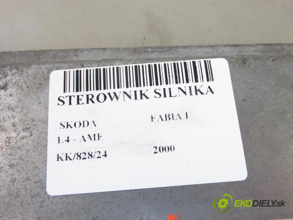 SKODA FABIA I (6Y2) HB 2000 50,00 1.4 - AME 1397,00 Riadiaca jednotka Motor 047906033 ; 5WP44196
