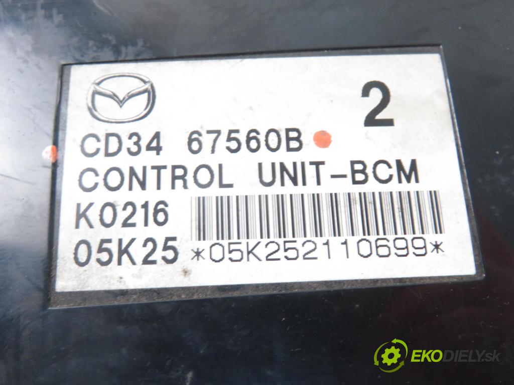 MAZDA 5 (CR19) MINIVAN 2006 81,00 2.0 MZR-CD 110 - RF7J 1998,00 MODUL BSI CD3467560B