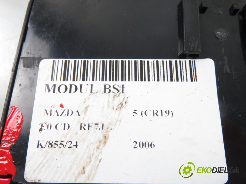 MAZDA 5 (CR19) MINIVAN 2006 81,00 2.0 MZR-CD 110 - RF7J 1998,00 MODUL BSI CD3467560B