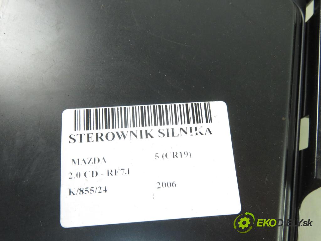 MAZDA 5 (CR19) MINIVAN 2006 81,00 2.0 MZR-CD 110 - RF7J 1998,00 Riadiaca jednotka Motor 2758006458 ; RF7N18881L