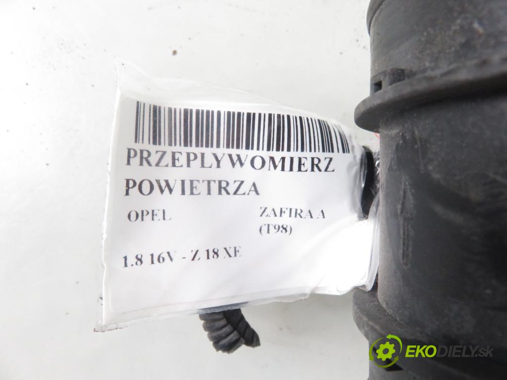 OPEL ZAFIRA A Nadwozie Wielkopojemne (MPV) (T98) MINIVAN 2004 92,00 1.8 16V 125 - Z 18 XE 1796,00 váha vzduchu vzduchu