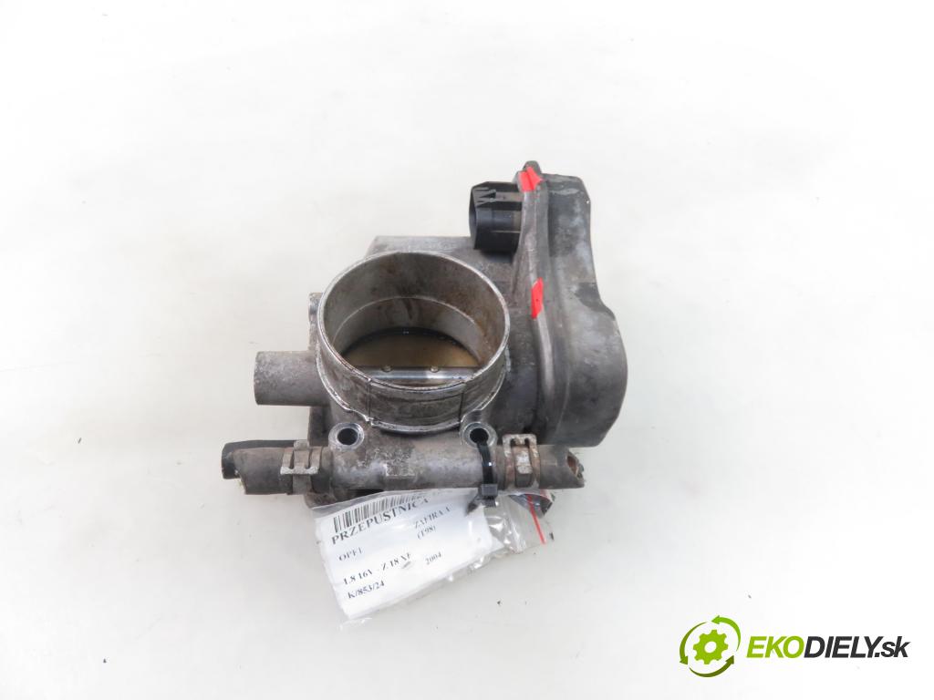 OPEL ZAFIRA A Nadwozie Wielkopojemne (MPV) (T98) MINIVAN 2004 92,00 1.8 16V 125 - Z 18 XE 1796,00 Škrtiaca klapka 5WS91703 (Škrtiace klapky)