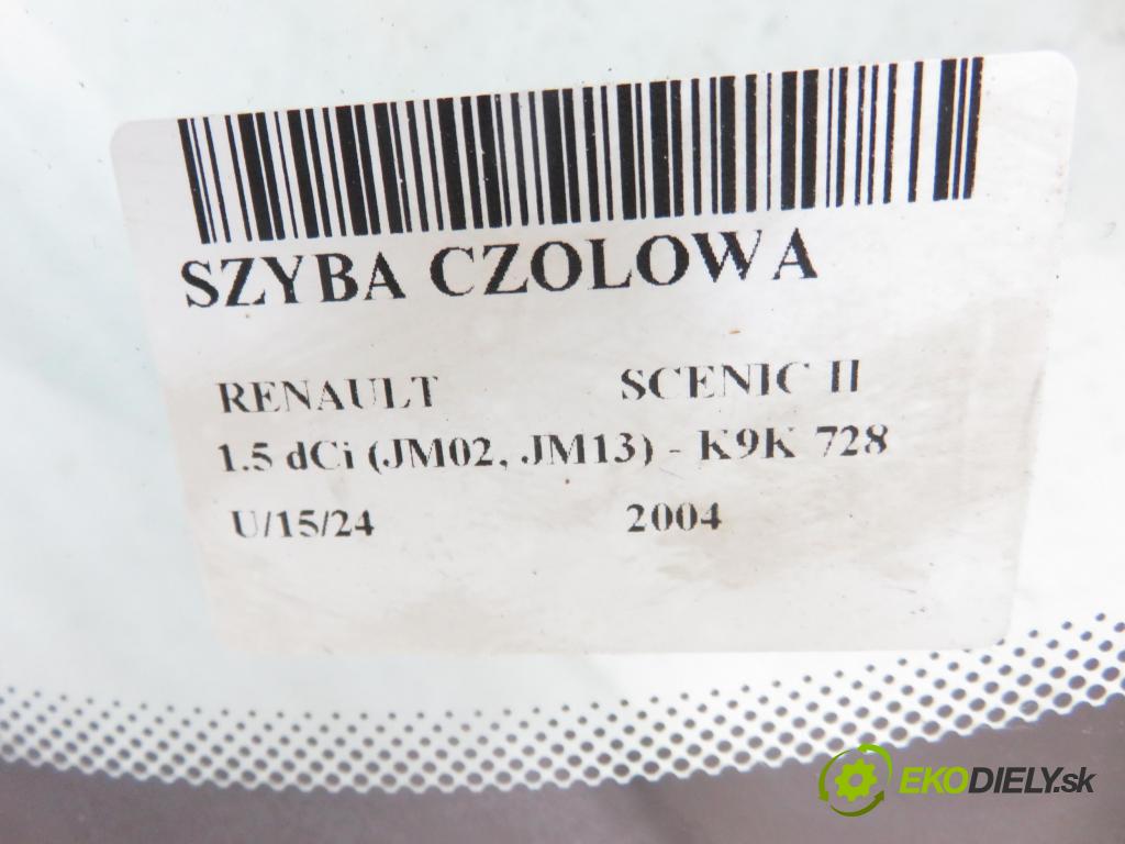 RENAULT SCENIC II (JM0/1_) MINIVAN 2004 74,00 1.5 dCi 101 - K9K 728 1461,00 Okno čelná