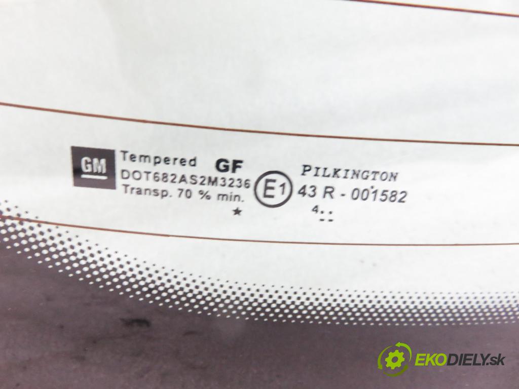 OPEL ASTRA H GTC (L08) HB 2005 66,00 1.4 - Z 14 XEP 1364,00 Okno zadné kapota 