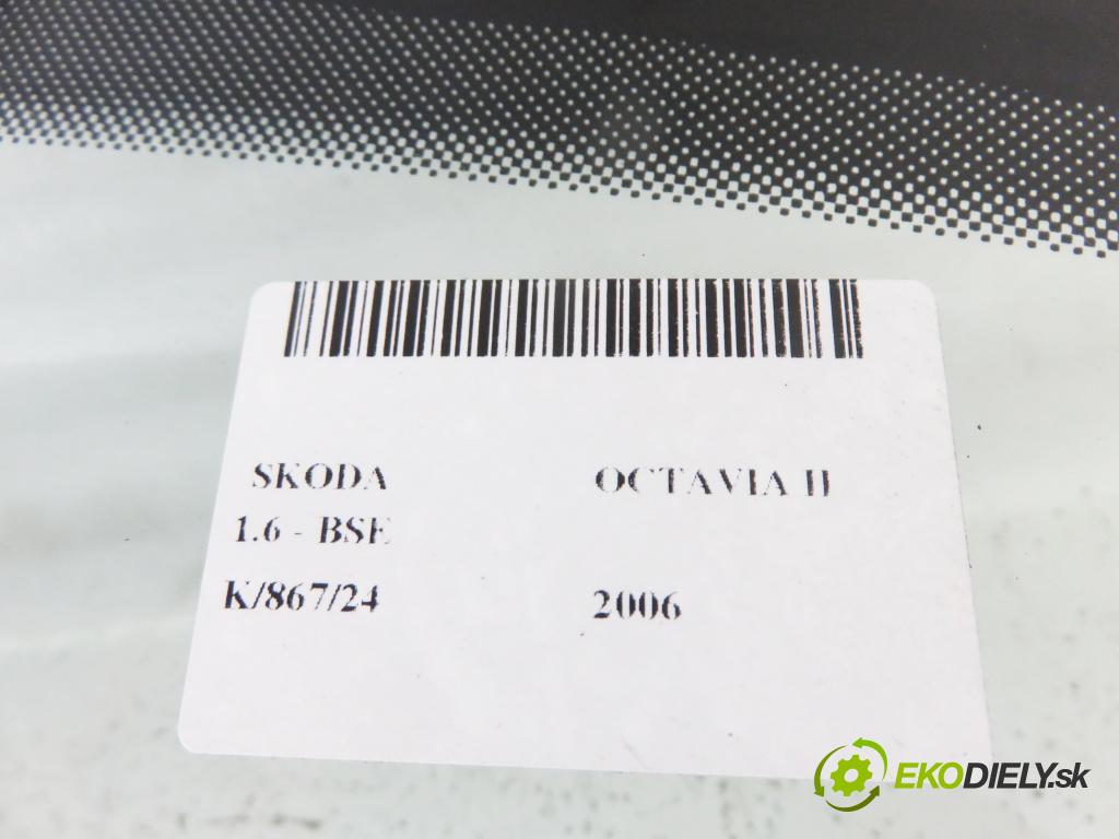 SKODA OCTAVIA II (1Z3) LIFTBACK 2006 75,00 1.6 - BSE 1595,00 Okno čelná