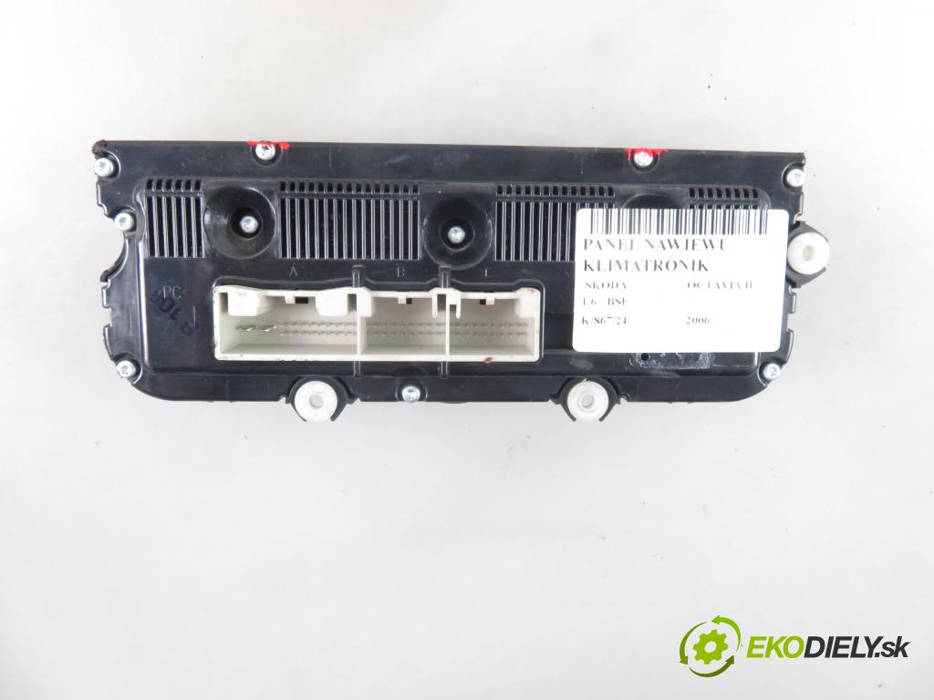 SKODA OCTAVIA II (1Z3) LIFTBACK 2006 75,00 1.6 - BSE 1595,00 Panel kúrenia KLIMATRONIK