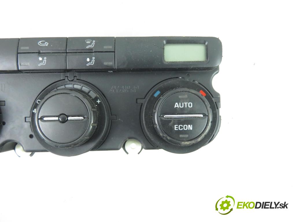 SKODA OCTAVIA II (1Z3) LIFTBACK 2006 75,00 1.6 - BSE 1595,00 Panel kúrenia KLIMATRONIK