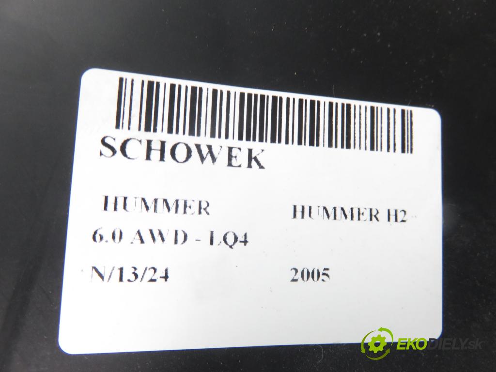 HUMMER HUMMER H2 SUV 2005 249,00 6.0 AWD - LQ4 5967,00 Priehradka, kastlík 15707423