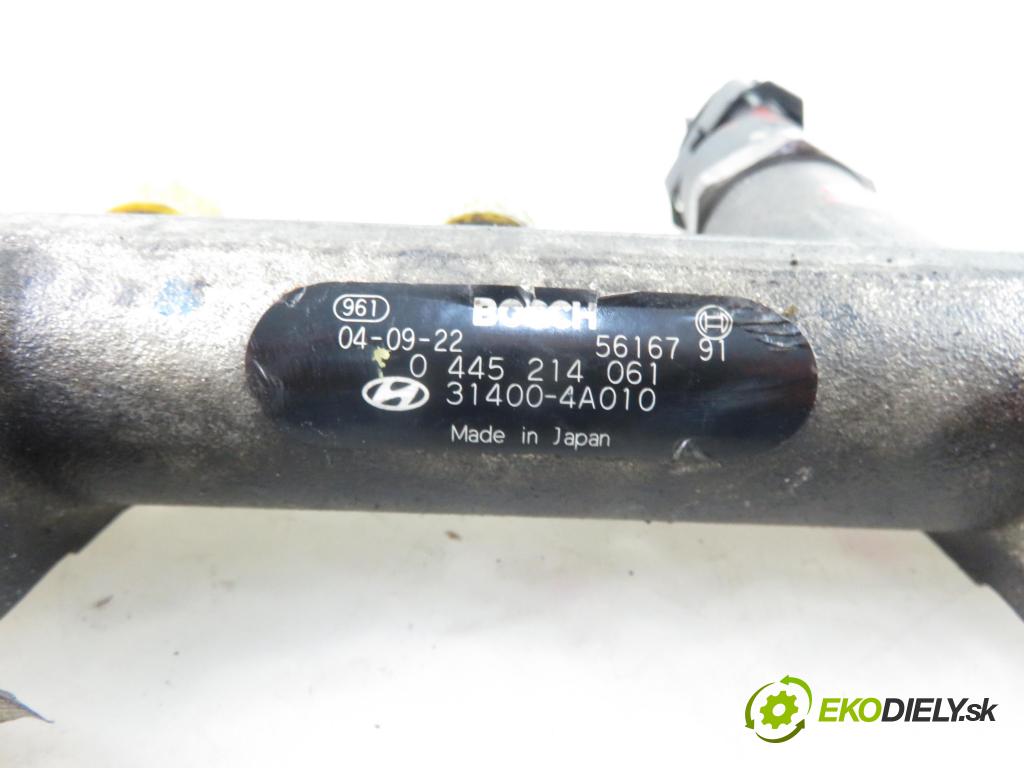 HYUNDAI H-1 Skrzynia FURGON 2006 103,00 2.5 CRDi 140 - D4CB 2497,00 Lišta vstrekovacia 0445214061 ; 0281002568 (Vstrekovacie lišty)