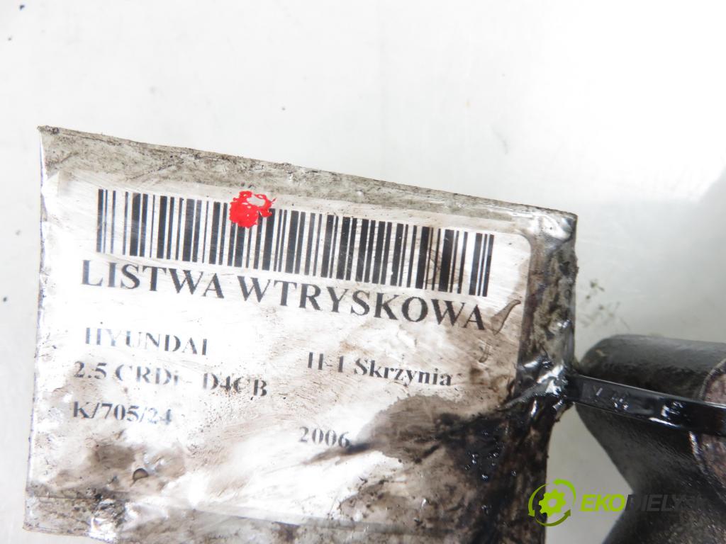 HYUNDAI H-1 Skrzynia FURGON 2006 103,00 2.5 CRDi 140 - D4CB 2497,00 Lišta vstrekovacia 0445214061 ; 0281002568 (Vstrekovacie lišty)