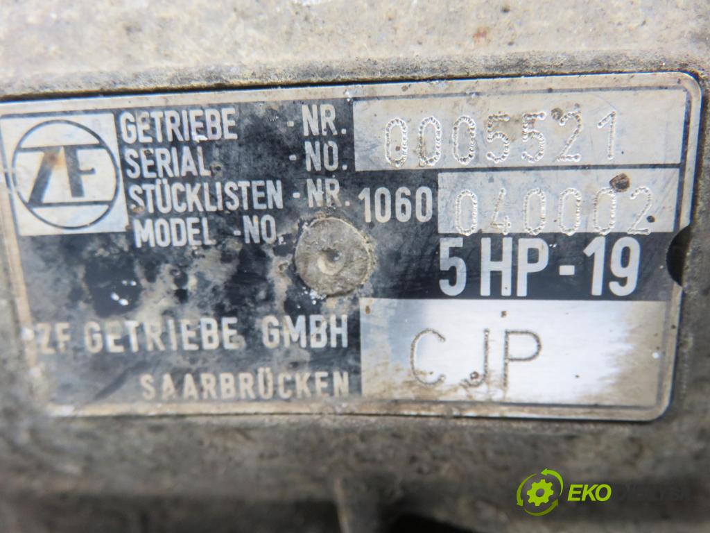 AUDI A4 (8D2, B5) SEDAN 1996 128,00 2.8 quattro - AAH 2771,00 Prevodovka automatická CJP ; 5HP19