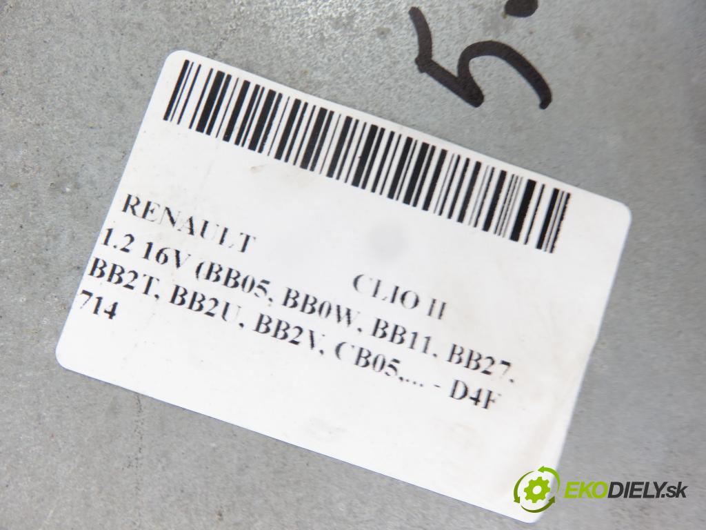 RENAULT CLIO II (BB_, CB_) HB 2001 55,00 1.2 16V (BB05, BB0W, BB11, BB27, BB2T, BB2U, BB2V, 1149,00 RADIO CD Modul 8200057673A