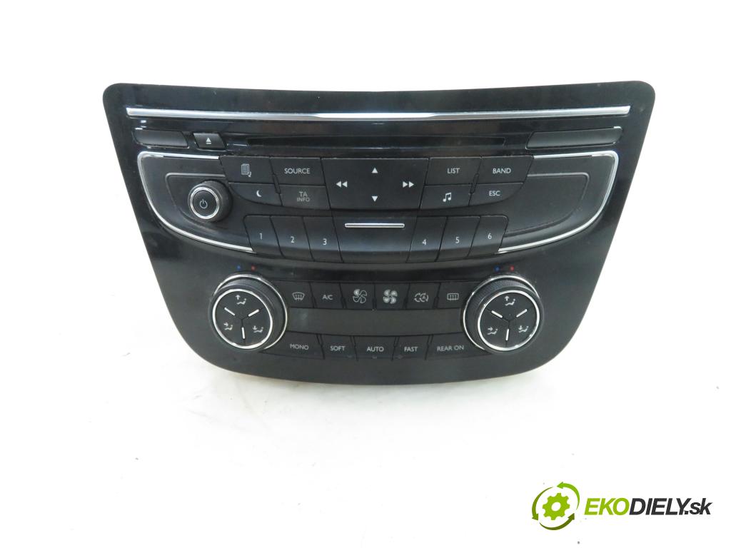PEUGEOT 508 I (8D_) SEDAN 2011 115,00 1.6 THP 1598,00 RADIO CD 9678276480