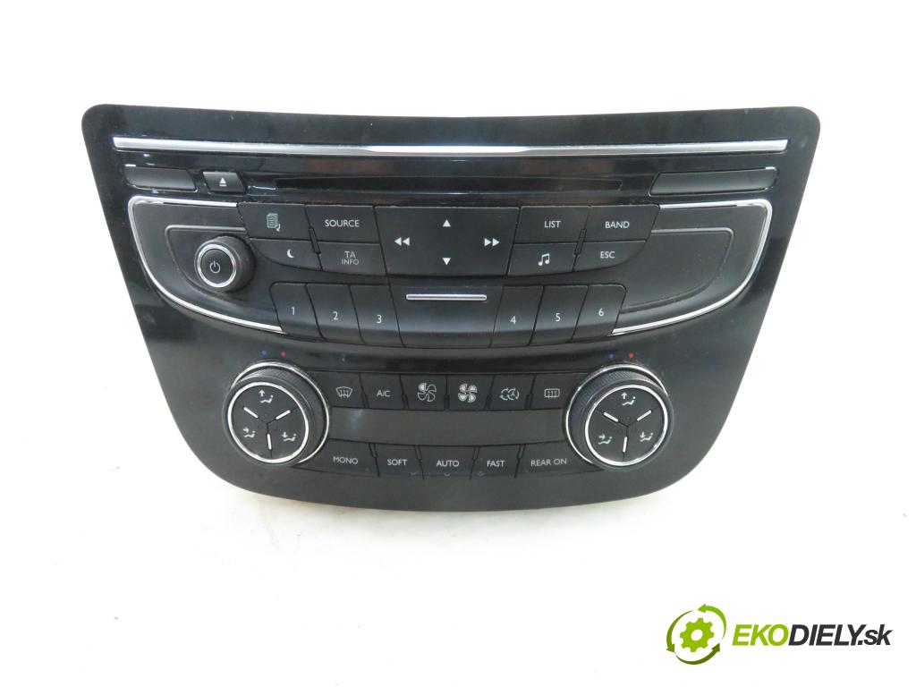PEUGEOT 508 I (8D_) SEDAN 2011 115,00 1.6 THP 1598,00 RADIO CD 9678276480