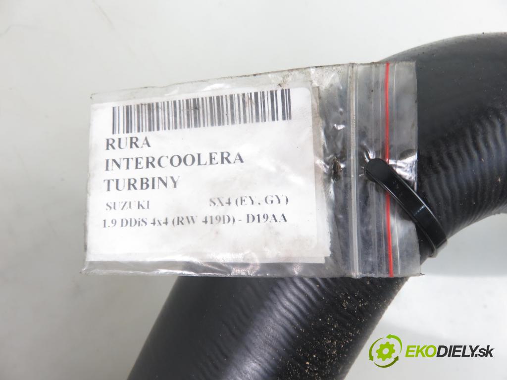 SUZUKI SX4 (EY, GY) HB 2005 88,00 1.9 DDiS 4x4 (RW 419D) - D19AA 1910,00 Rúra intercoolera turba 